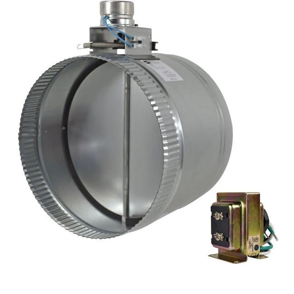 Suncourt ZC212 ZoneMaster 12 In Adjustable Angle Normally Closed Airflow Damper
