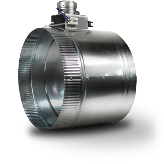 Suncourt ZoneMaster 10-Inch Normally Closed Motorized Damper Power Open/Spring Return 24V Vent Damper (ZC210X)