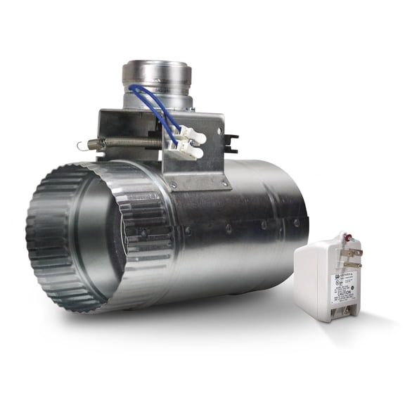 Suncourt HVAC Motorized Damper  Normally Open  Power Closed, Spring Return  ZO204