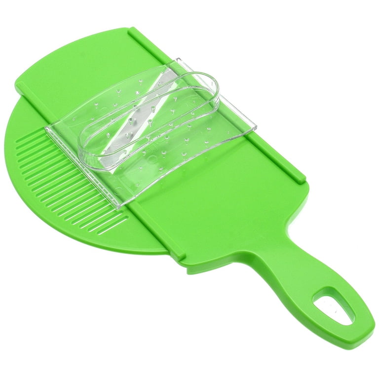 Suncraft Mandoline Slicer with Strainer and Guard, Green - Walmart.com