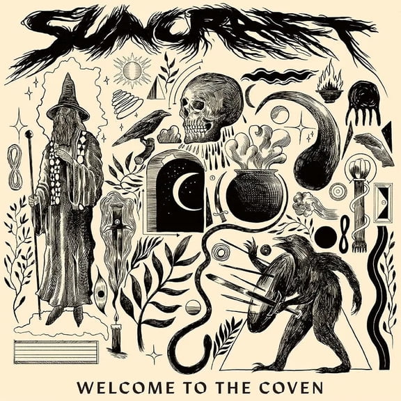 Suncraft Welcome to the Coven (Vinyl Record) 12" Album