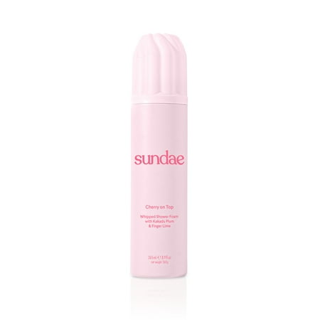 Sundae Whipped Shower Foam Cherry on Top for All Adult Skin Types