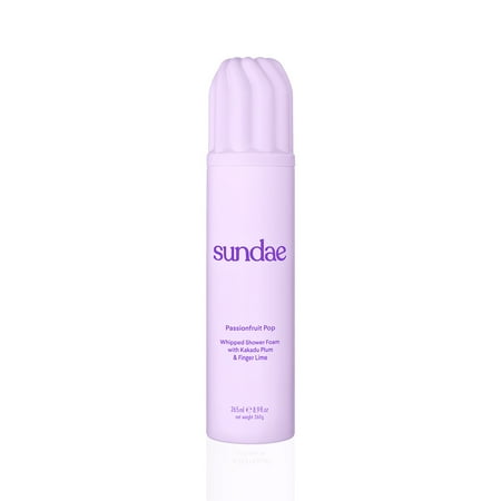 Sundae Whipped Shower Foam Passionfruit Pop 8.9 oz. Body Wash for All Adult Skin Types