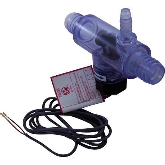 Sundance 6560-858 0.75" x 0.75" x 0.37" Barb 2 Pump Flow Switch with Tee