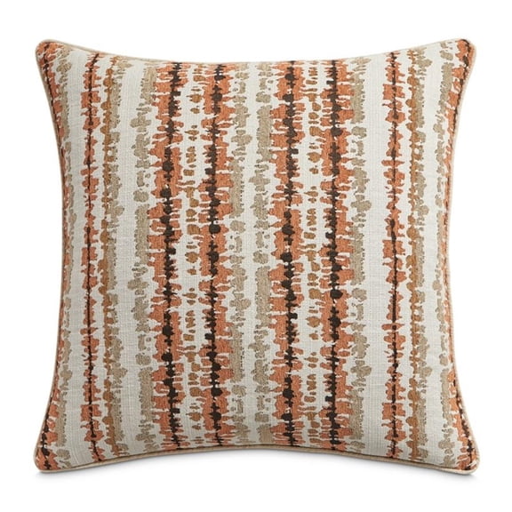 Sundance Antigua 21" Square Throw Pillow - Spice Orange in Set of 2