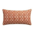 thumbnail image 1 of Sundance Foster 13" x 24" Oblong Pillow - Spice Orange in Set of 2, 1 of 3