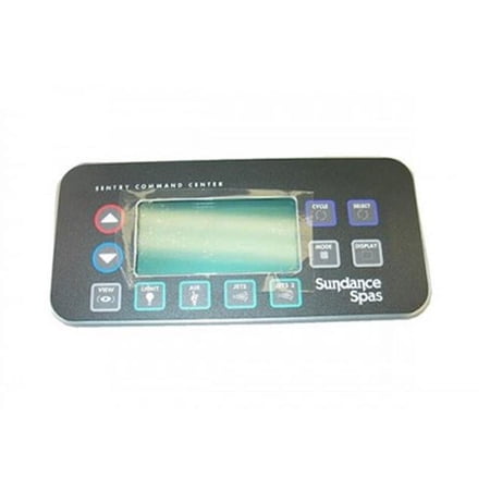 Sundance Spa 6600-803 8 Button LCD Dual Loom Spaside Control for Sentry 800