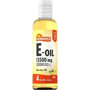 Vitamin E-Oil for Skin 13500 mg 30000 IU 4 Fluid Ounces Lemon Scented by Sundance