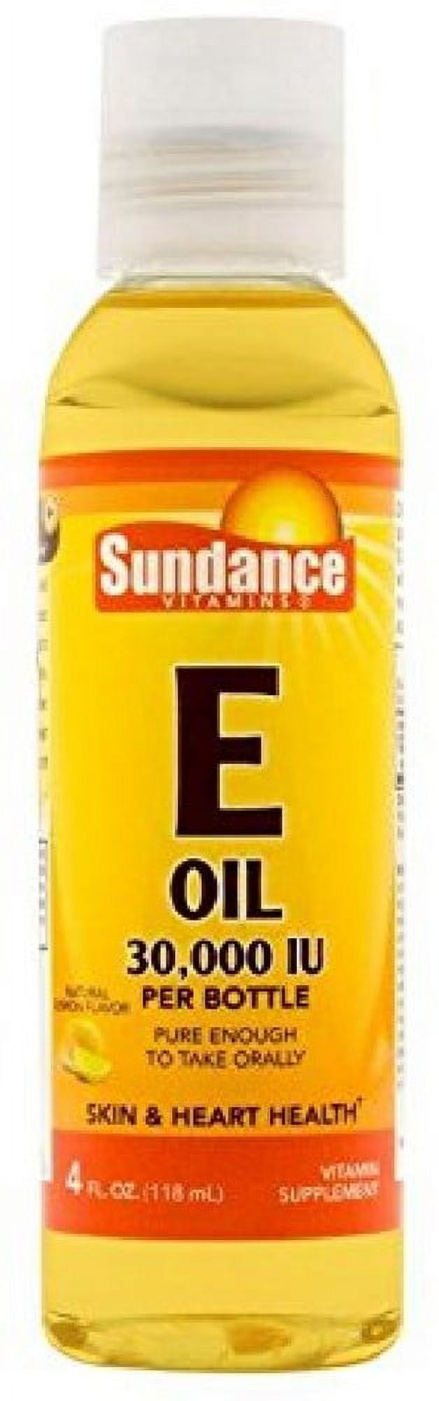 Sundance Vitamin E Oil Liquid 4 oz (Pack of 6)