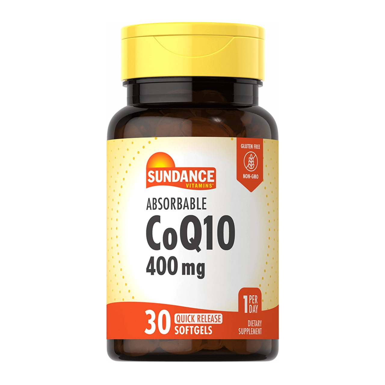 Sundance Vitamins Absorbable Co Q 10 400 Mg Quick Release Softgels, 30
