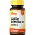 thumbnail image 1 of Evening Primrose Oil 1000mg | 50 Quick Release Softgels | Cold Pressed | by Sundance, 1 of 3