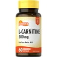 thumbnail image 1 of L-Carnitine 500mg | 60 Capsules | Free Form Amino Acid | by Sundance, 1 of 3
