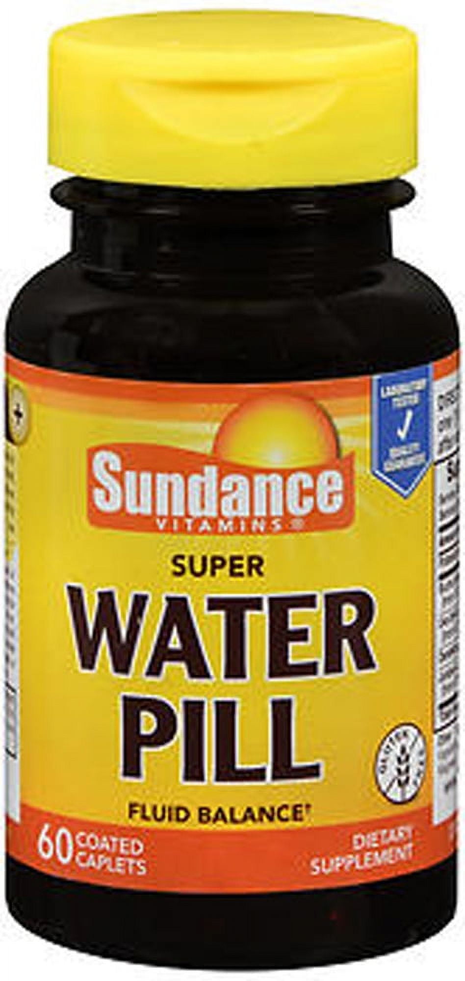 Sundance Vitamins Super Strength Water Pill with Potassium, Natural