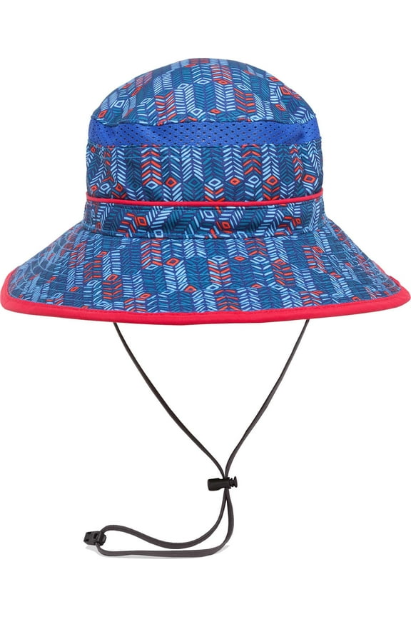 Kids Fun Bucket Hat Small Blue Arrow/Royal