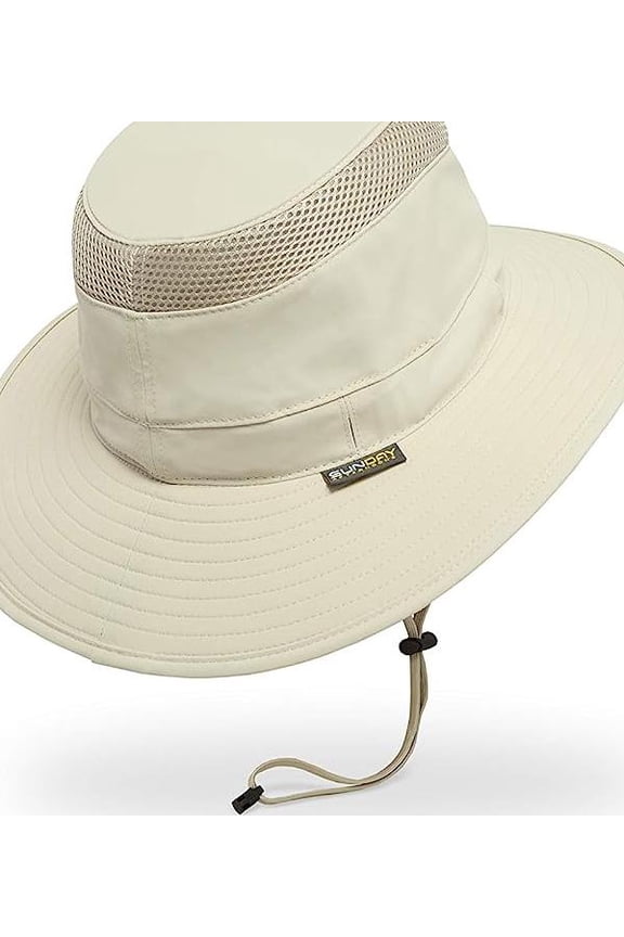 Mens Charter Escape Sun Hat - Cream/Sand - Medium/Large