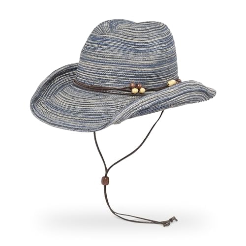 Sunday Afternoons Womens Sunset Sun Hat, Denim, Large US  display picture 1
