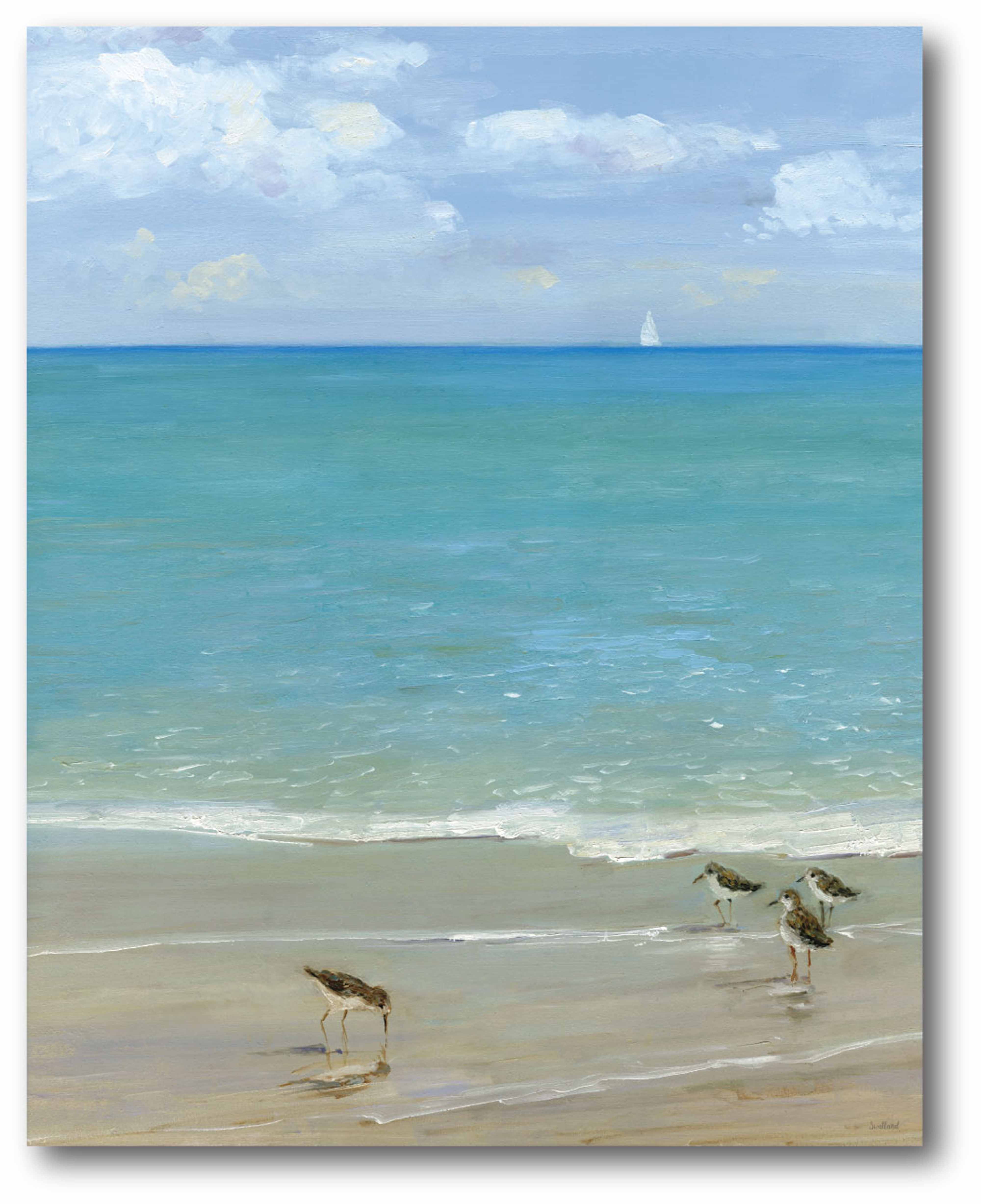 Sunday At The Shore II Gallery-Wrapped Canvas Wall Art, 16x20