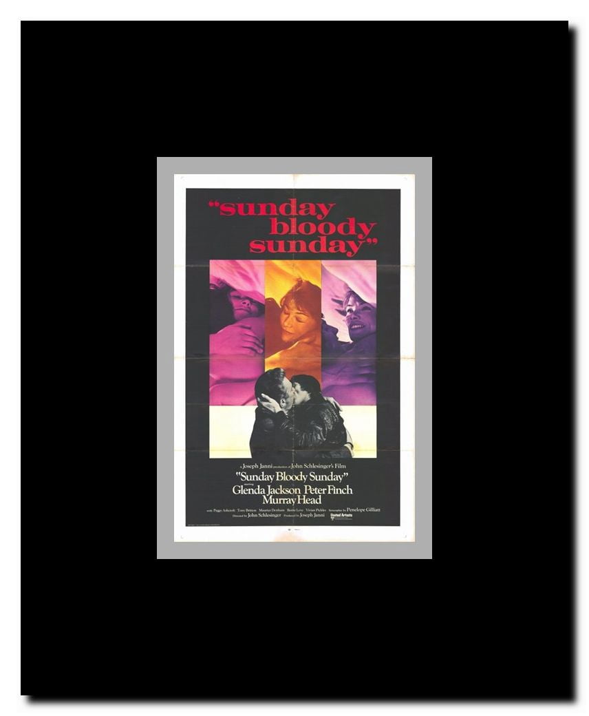 Sunday Bloody Sunday Framed Movie Poster