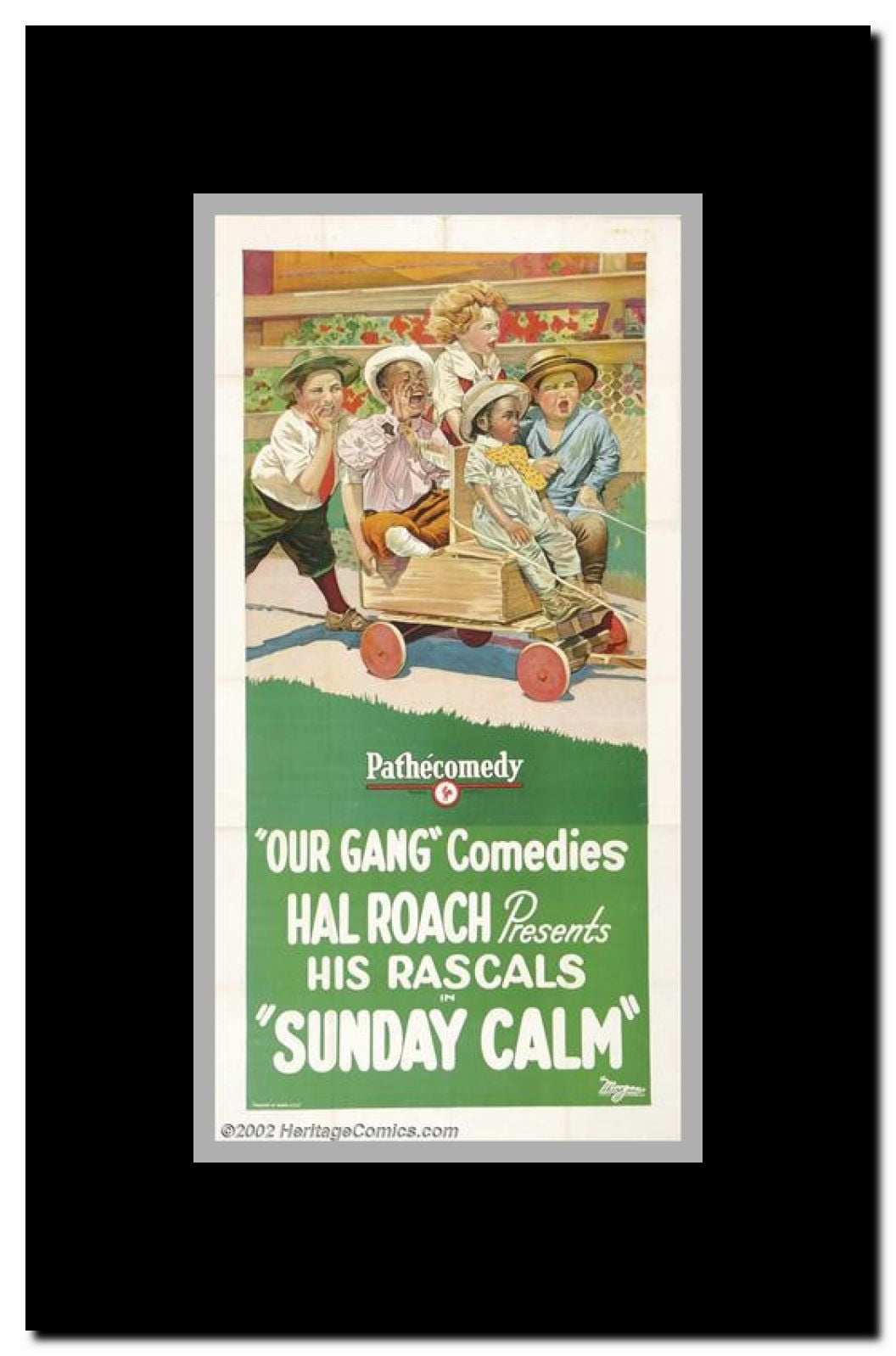 Sunday Calm Framed Movie Poster