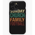 thumbnail image 1 of Sunday Church Family Football Weekend Lifestyle Quote A617&nbsp;Phone Case for iPhone 11 to 17 Pro Max, 1 of 2