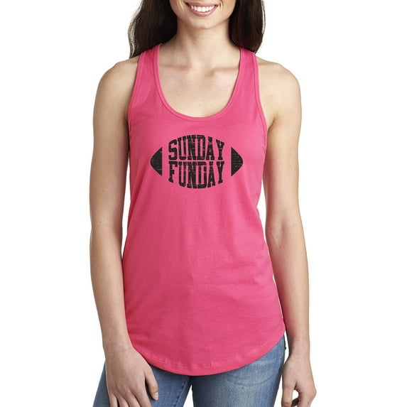 Sunday Funday Football Racerback Tank