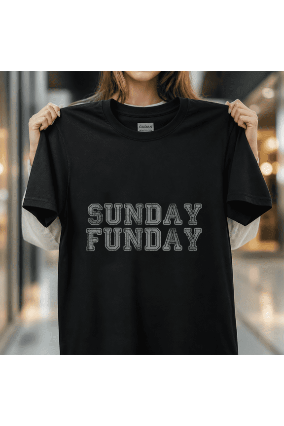 Sunday Funday Funny Party Lifestyle Expression Unisex T-Shirt, S-5XL