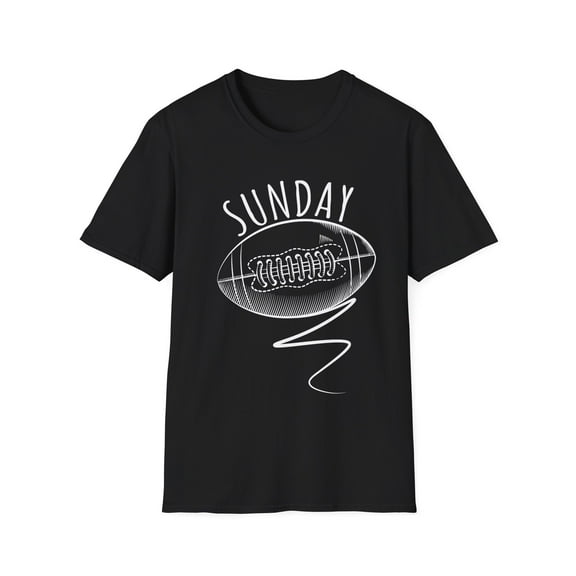 Sunday Funday Game Day | Father Daughter | Father Son Matching | Family Reunion | Father Daughter Gift Unisex Softstyle T-Shirt