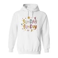 thumbnail image 1 of Sunday Funday. Hoodie Women -Image by Shutterstock, Female Medium, 1 of 4
