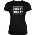 thumbnail image 1 of Sunday Funday New Orleans Black Juniors Soft T-Shirt - 2X-Large, 1 of 1