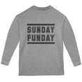 thumbnail image 1 of Sunday Funday Youth Long Sleeve T Shirt Storm Grey Youth X-SM, 1 of 1