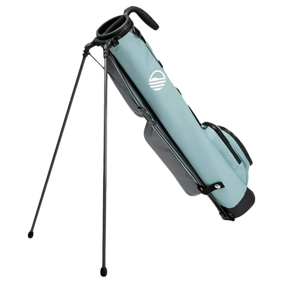 Sunday Golf Loma Bag - Lightweight Golf Bag with Strap and Stand – Easy to Carry Pitch n Putt Golf Bag – Golf Stand Bag for The Driving Range, Par 3 and Executive Courses, 31 Inches Tall (Seafoam)
