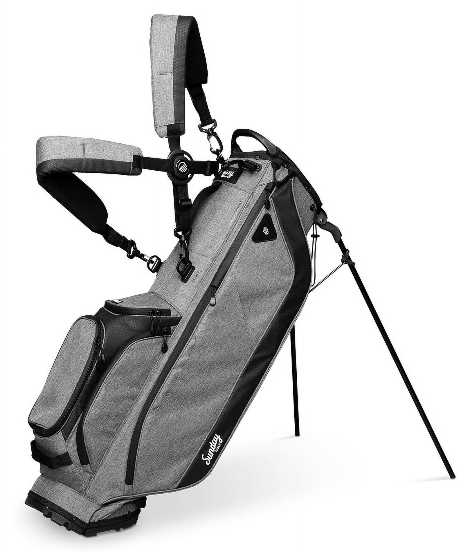 Sunday Golf Ryder Stand Bag Heather Gray