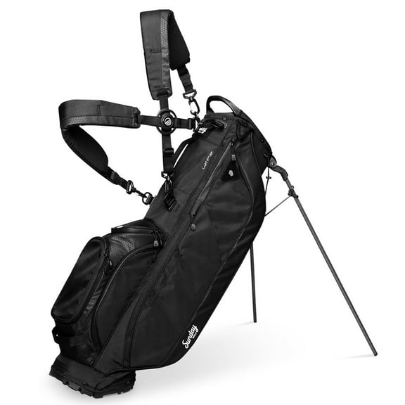 Sunday Golf Ryder Stand Bag Matte Black