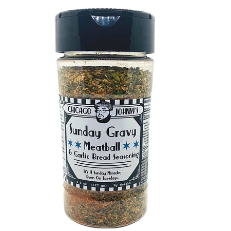 Sunday Gravy Seasoning | Fantastic Meatball Seasoning | Amazing Garlic Bread Seasoning by Chicago Johnnys