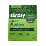 Sunday Green Machine Premium Granular Lawn Fertilizer, 4,000 Sq. ft. 12lbs