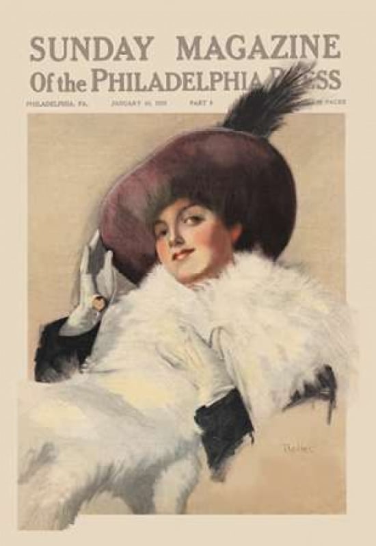 Sunday Magazine of the Philadelphia Press Canvas Art - Unknown (12 x 18)