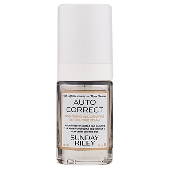 Sunday Riley Auto Correct Brightening and Depuffing Eye Contour Cream 15 ml