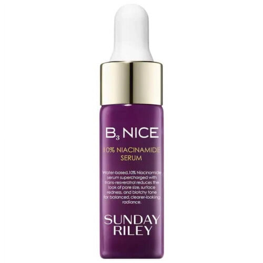 Sunday Riley Be Nice Niacinamide Serum Trial Size 0.17oz/5mL NIB!! New