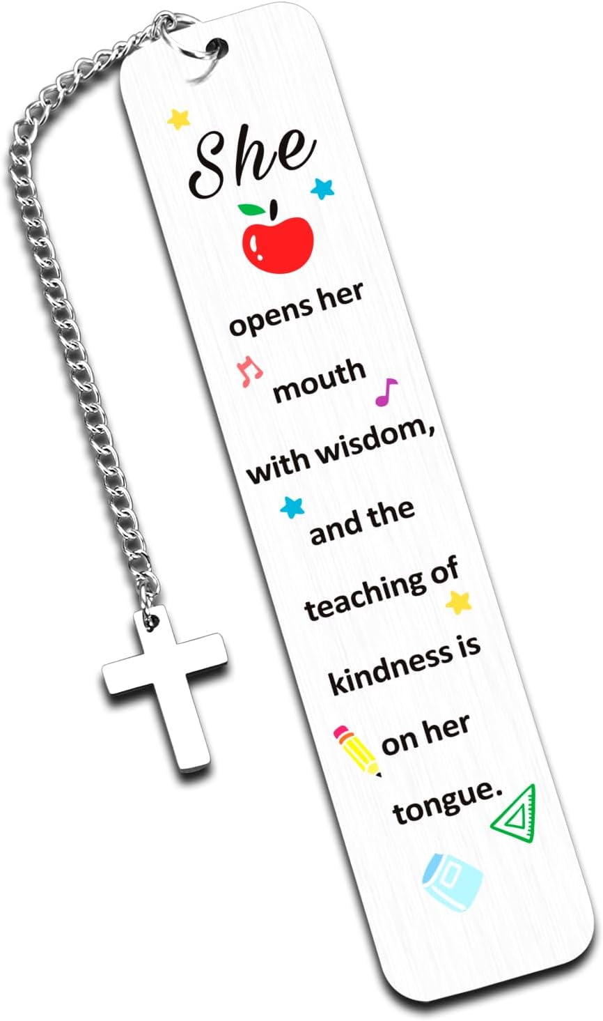Sunday School Teacher Gifts Bookmark for Women Teacher - Main Image