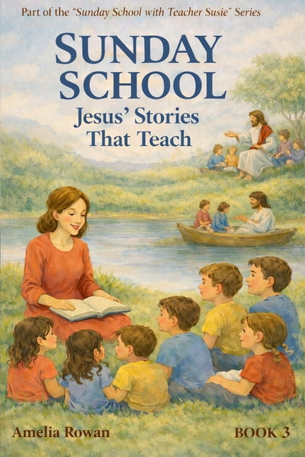 Sunday School with Teacher Susie Sunday School: Jesus' Stories that Teach, Book 3, (Paperback)