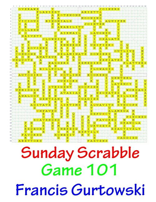 Sunday Scrabble: Sunday Scrabble Game 101 (Paperback)