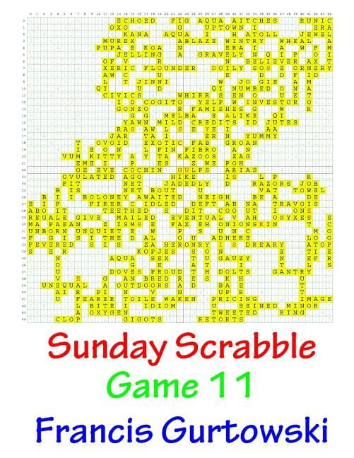 Sunday Scrabble: Sunday Scrabble Game 11 (Paperback)