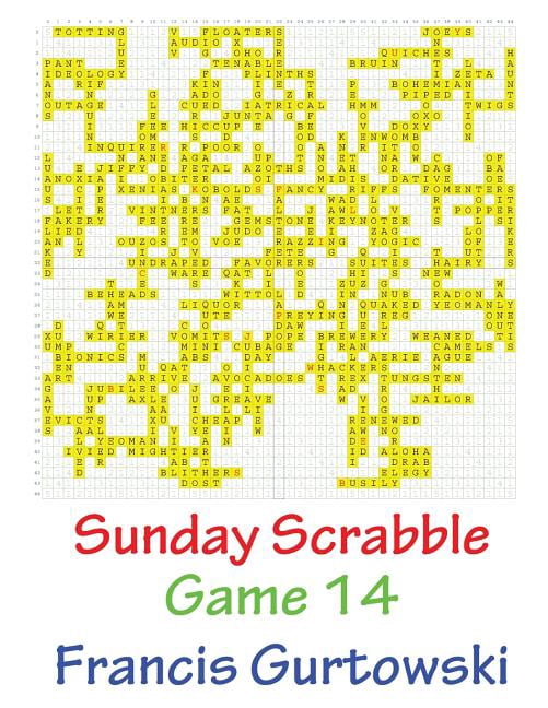 Sunday Scrabble: Sunday Scrabble Game 14 (Paperback)