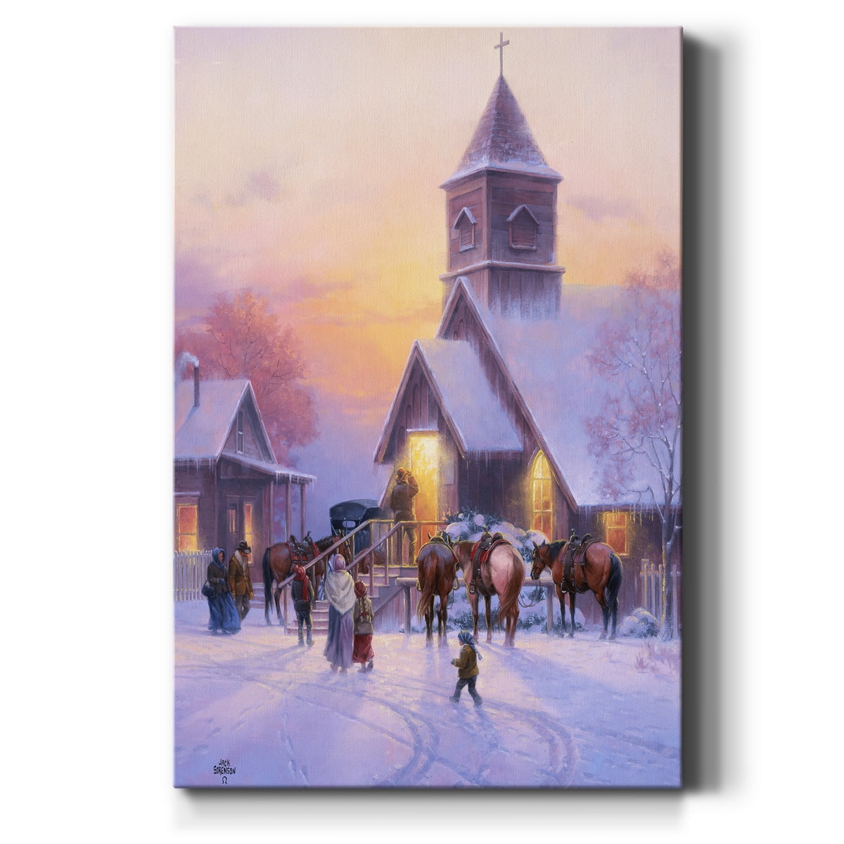 Sunday Service- Gallery Wrapped Canvas