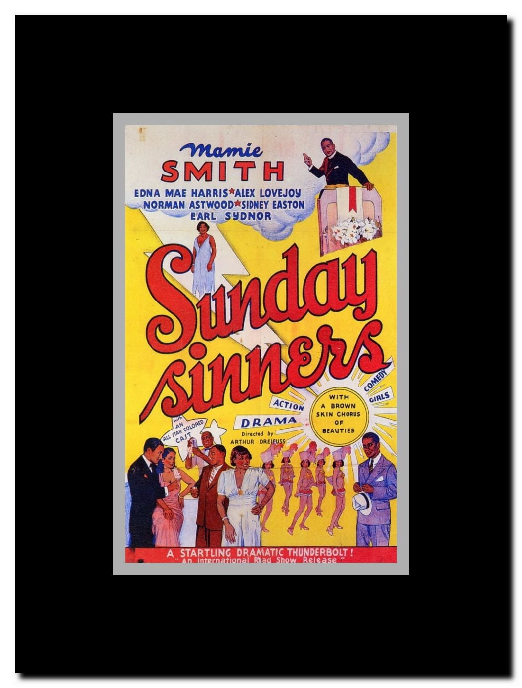 Sunday Sinners Framed Movie Poster