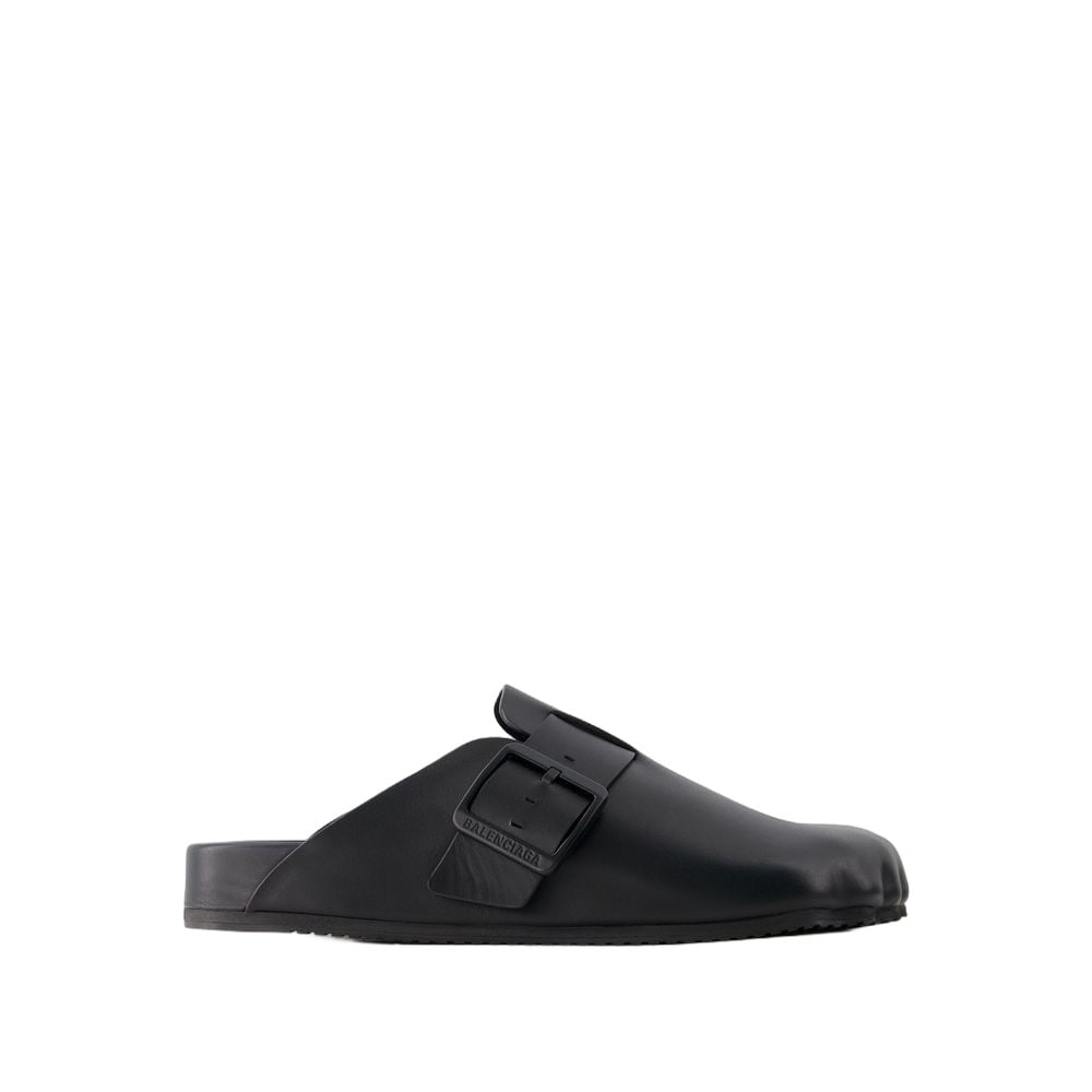 Balenciaga Male Sunday Slides Leather Black Black Sizes EU 34 50 2 3 Walmart