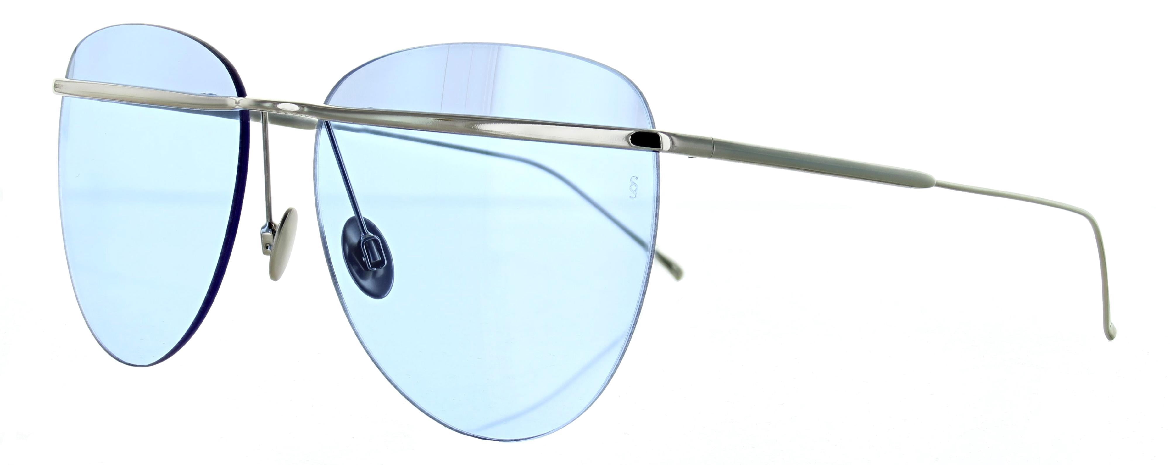 SUNDAY SOMEWHERE Tallulah 58mm Rimless Sun… Sunday Somewhere-Tallulah-WGO White Gold Tan - Walmart.com main image 3