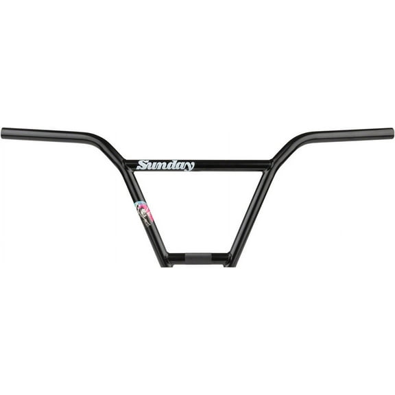 Sunday Street Sweeper BMX Handlebar - 9.25", Black