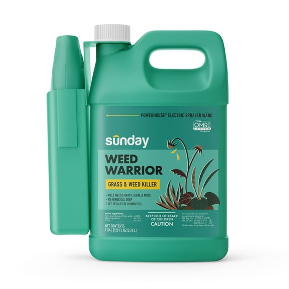 Sunday Weed Warrior Non-Selective Herbicide Gallon Sprayer 1 gal./128 oz.