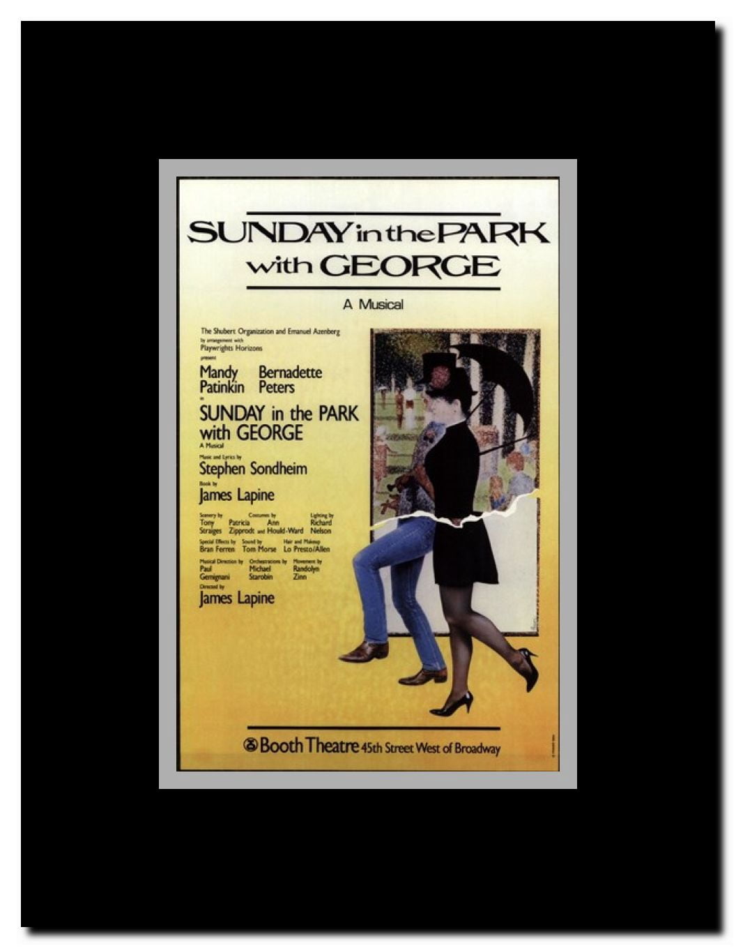 Sunday in the Park with George (Broadway Framed Movie Poster